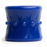 Sport Fucker Ballstretcher souple Deep Stack 32 mm - Hauteur 50 mm Bleu